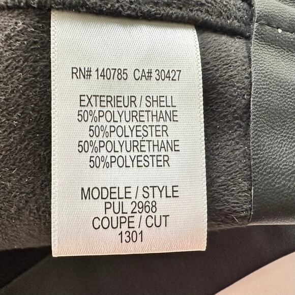 Brochu Walker The Drew Skirt Faux Leather Black Size Small Knee Length Pencil - Picture 5 of 8